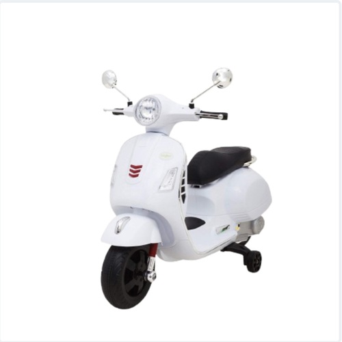toy bike vespa white
