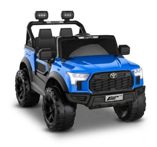 Toy jeep b 8 toyota blue